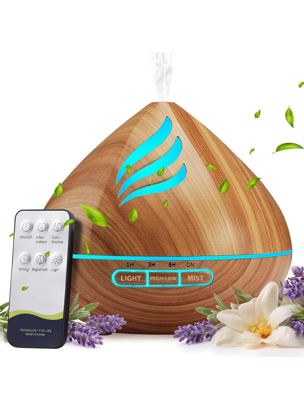 500 ml cool mist humidifier and essential oil diffuser